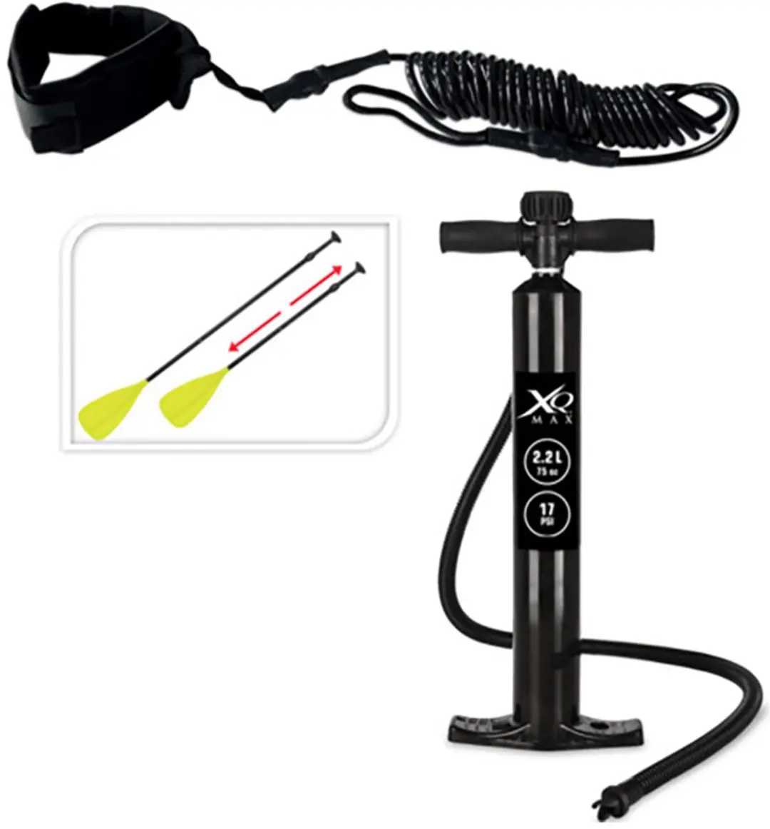 XQMax Sup Board 305cm - Tot 100kg - Lime