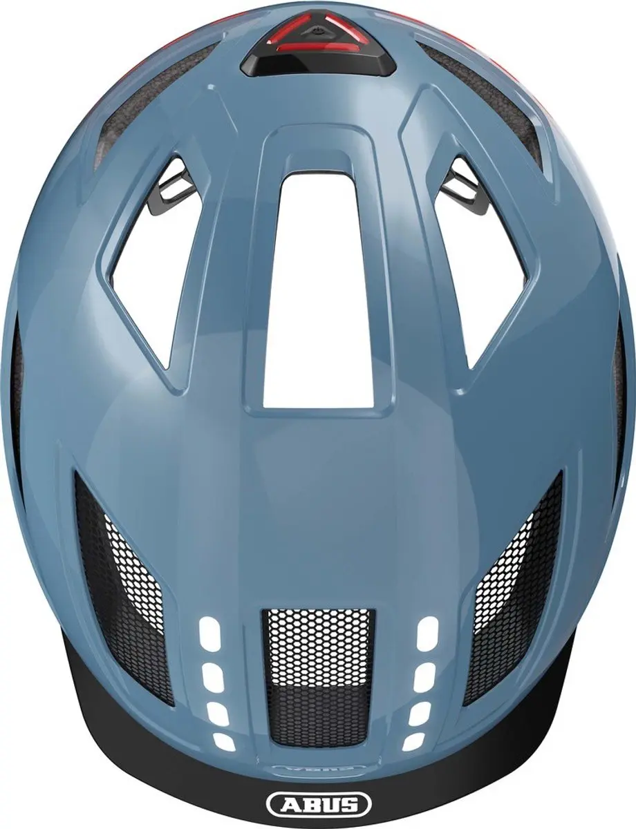 ABUS Hyban 2.0 LED Fietshelm 56-61cm - Blauw