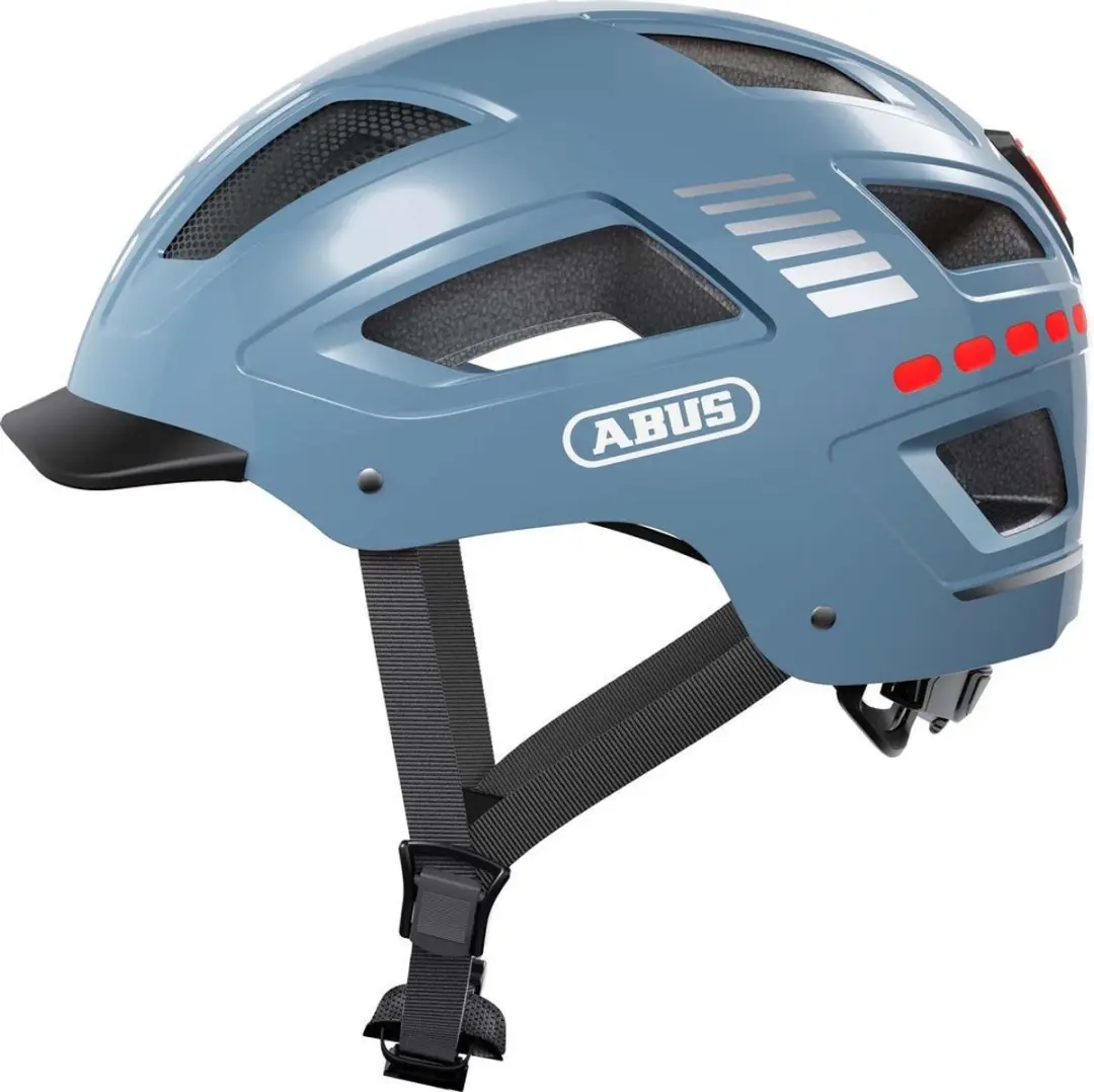 ABUS Hyban 2.0 LED Fietshelm 56-61cm - Blauw