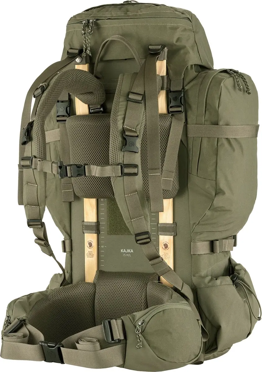 Fjällräven Trekkingrugzak Singi Kajka 75L - Groen