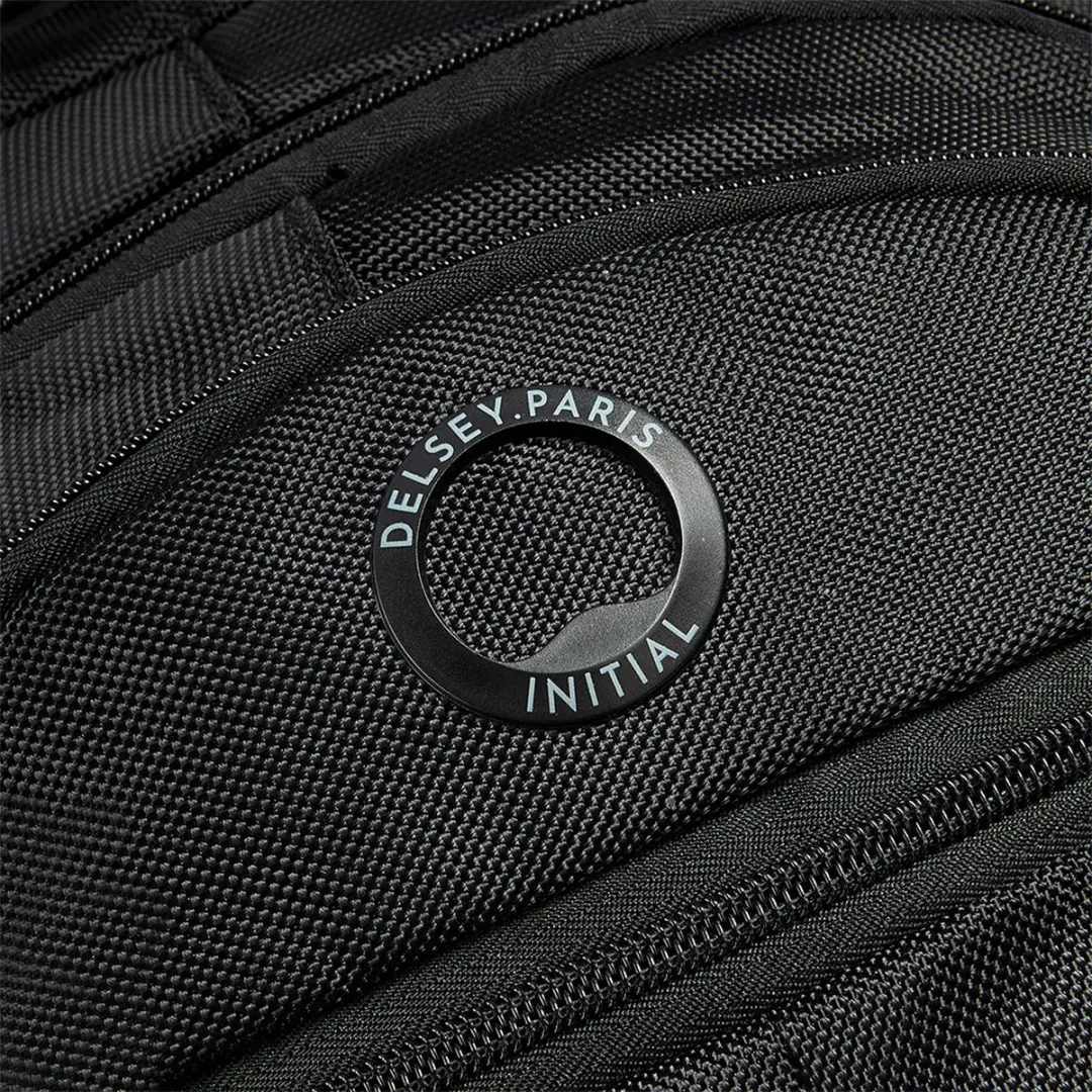 Delsey Element Backpack Flier 24L Laptoprugzak 15,6" - Zwart