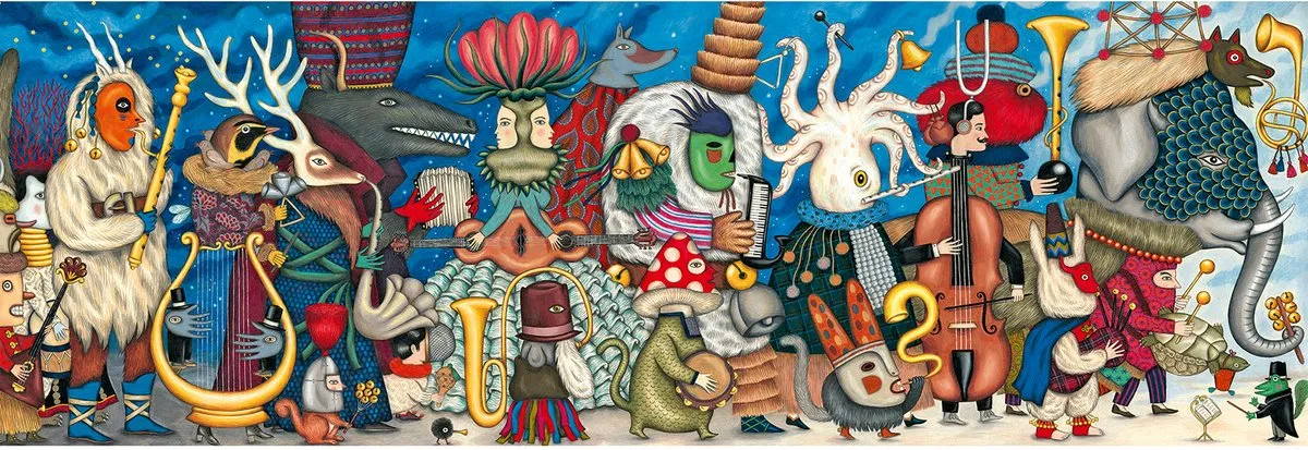 Djeco Fantastisch Orkest Puzzel 500 Stuks - DJ07626