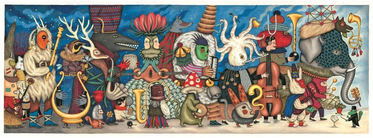Djeco Fantastisch Orkest Puzzel 500 Stuks - DJ07626
