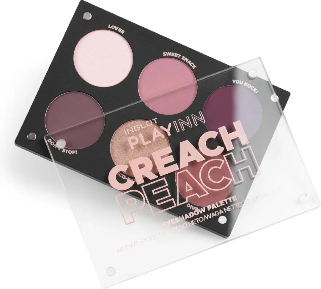 Inglot Creach Peach Oogschaduw Palette 8g