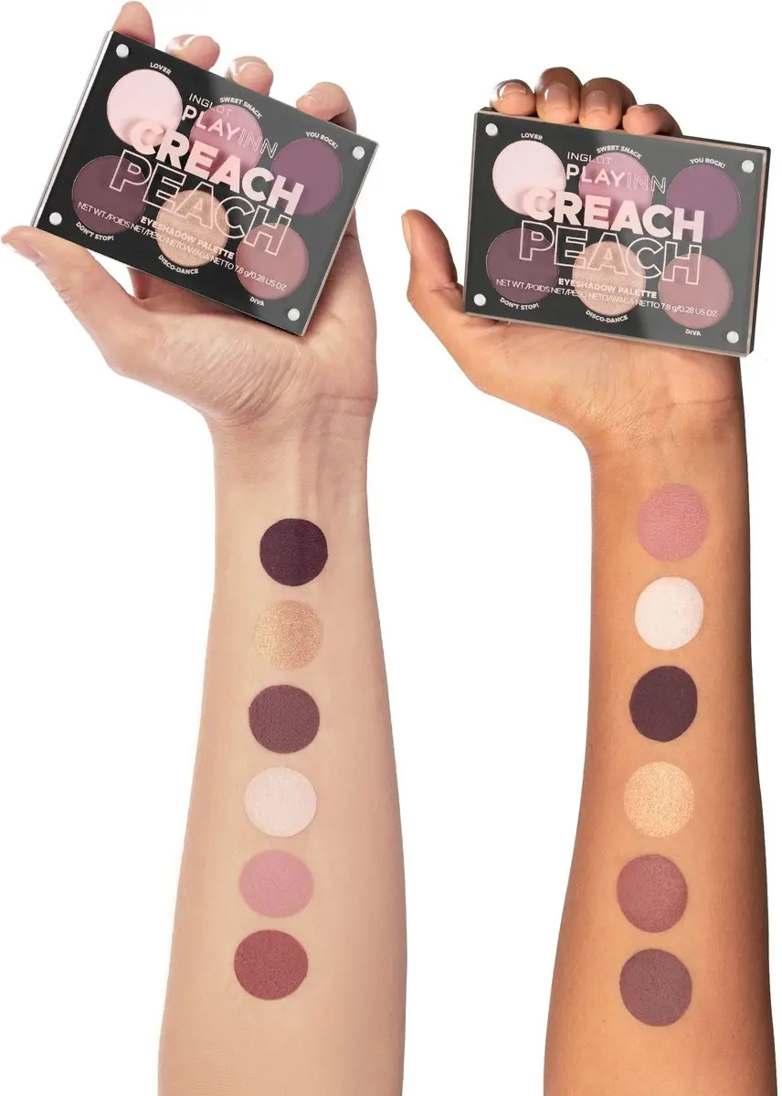 Inglot Creach Peach Oogschaduw Palette 8g