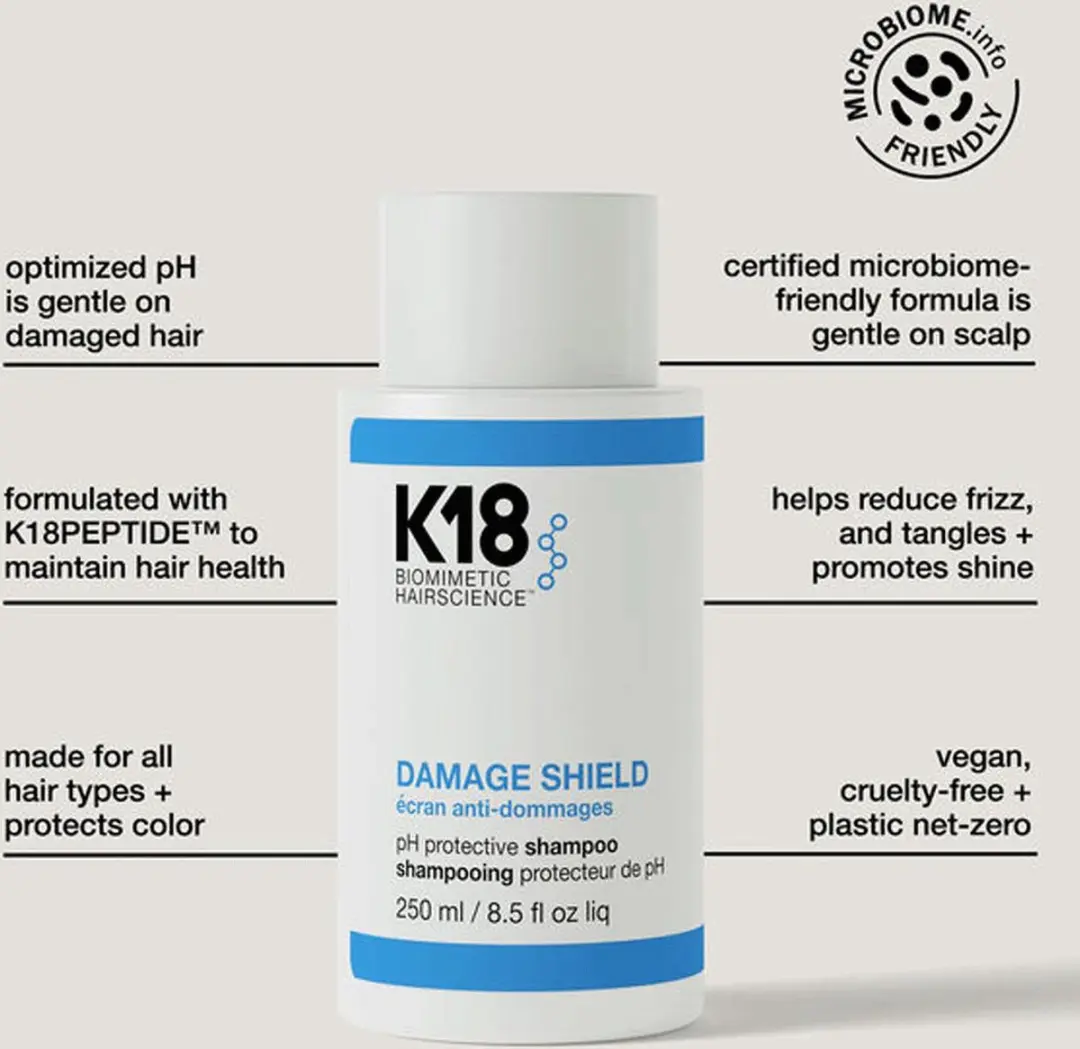 K18 Damaged Shield Shampoo 250ml
