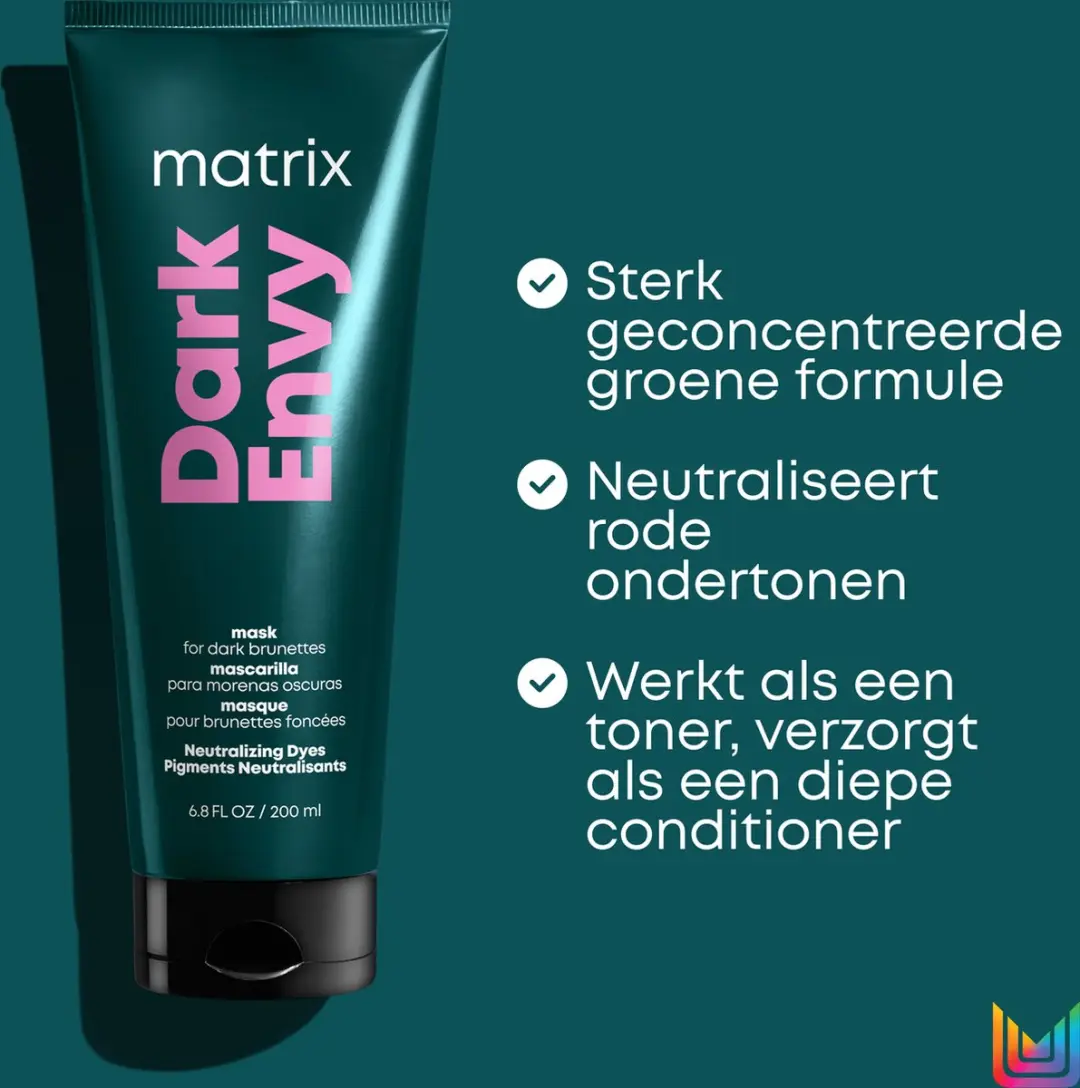 Matrix Dark Envy Mask Neutraliserend Haarmasker 200ml