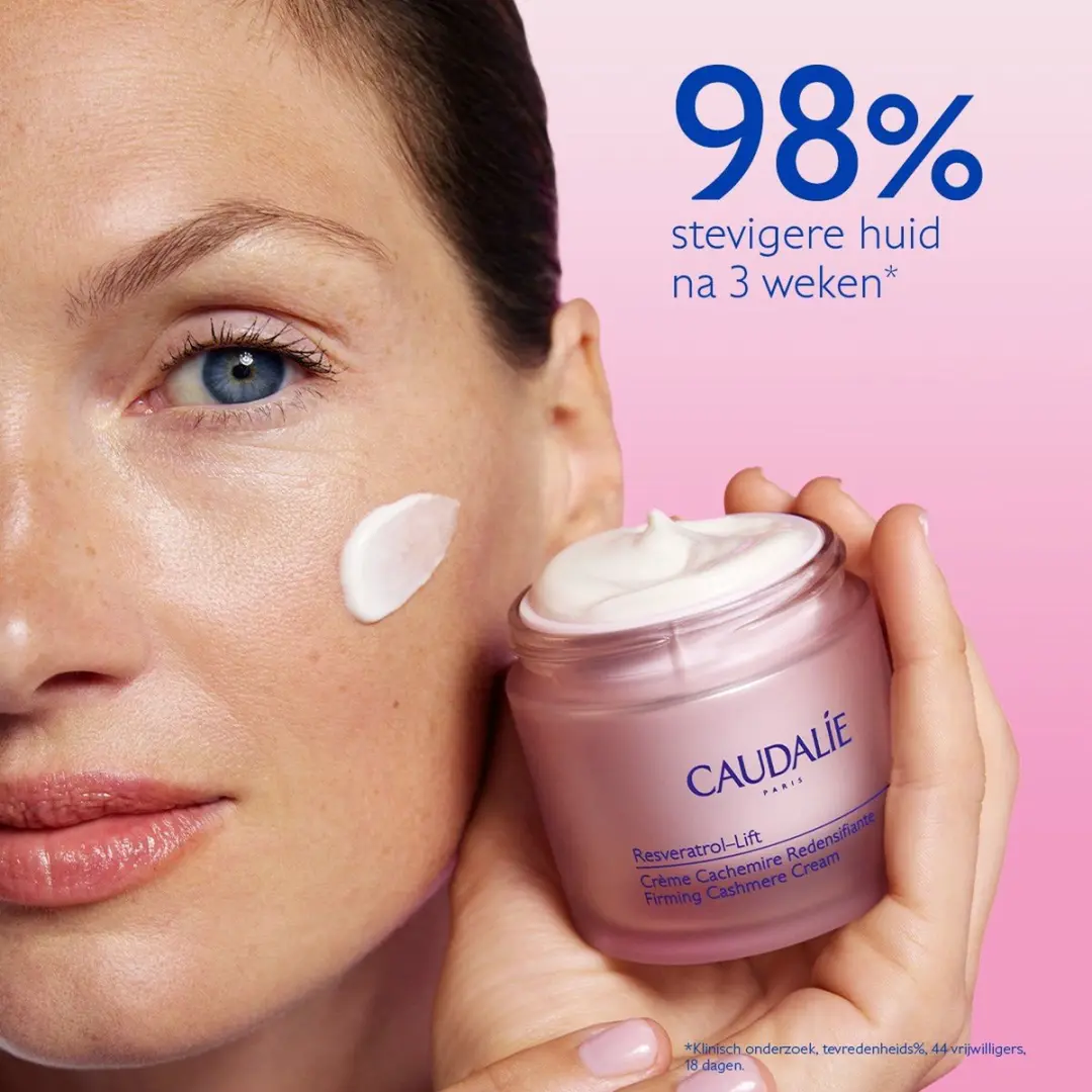 Caudalie Resveratrol-Lift Verstevig Kasjmiercreme Navulling 50ml - afbeelding 6 van 6