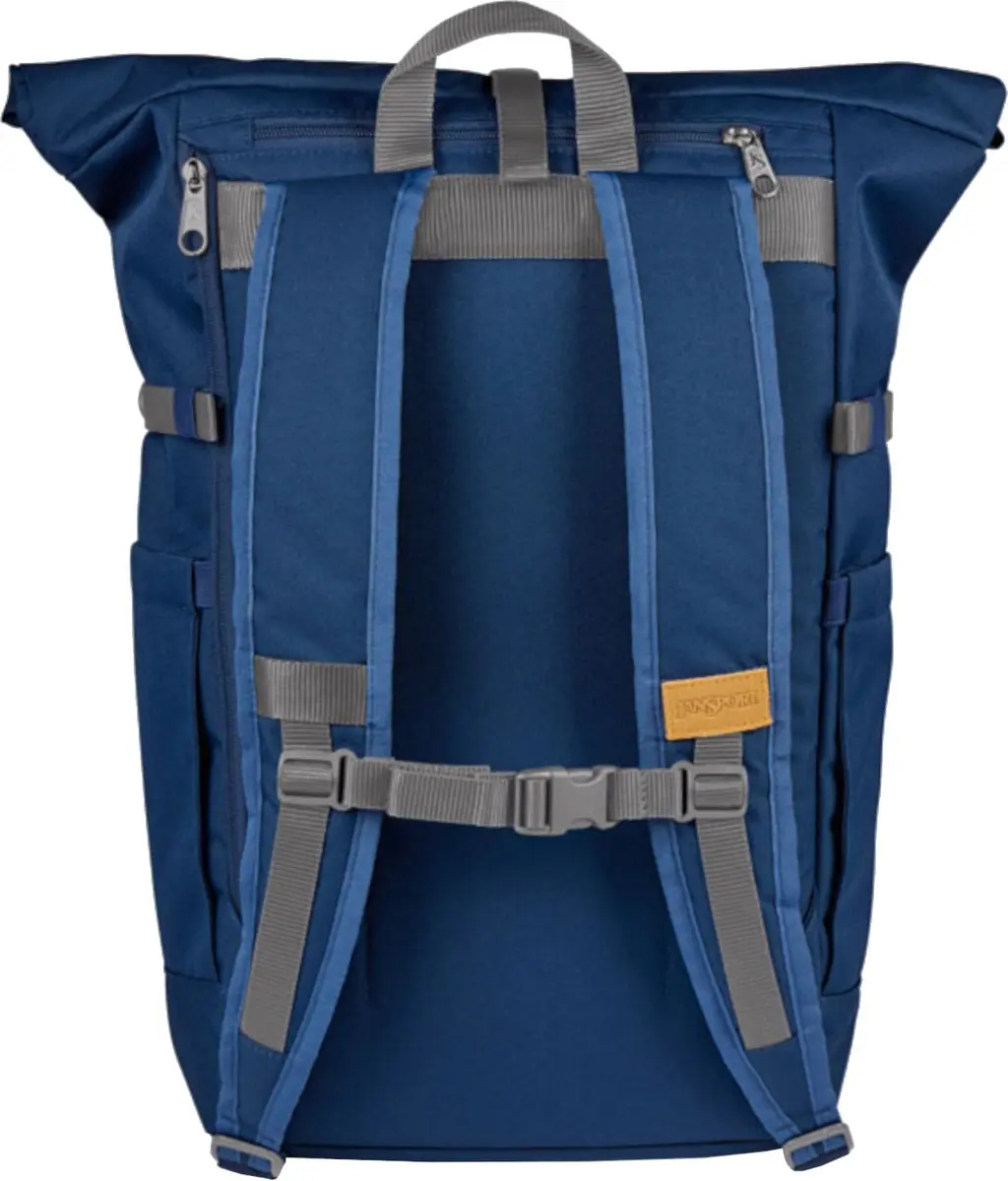 JanSport Hatchet Rolltop Rugzak 31L - Marineblauw
