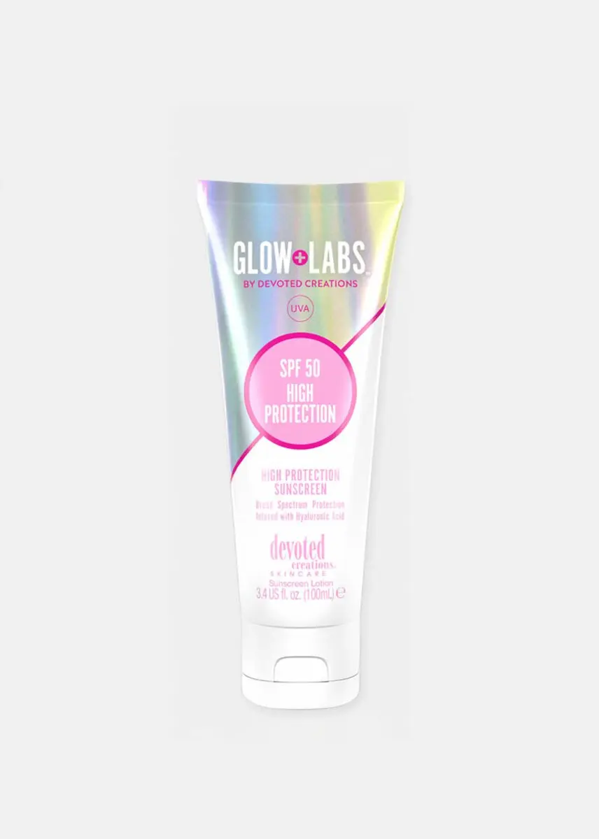 Devoted Creations Glow Labs SPF 50 Zonnecrème 100ml