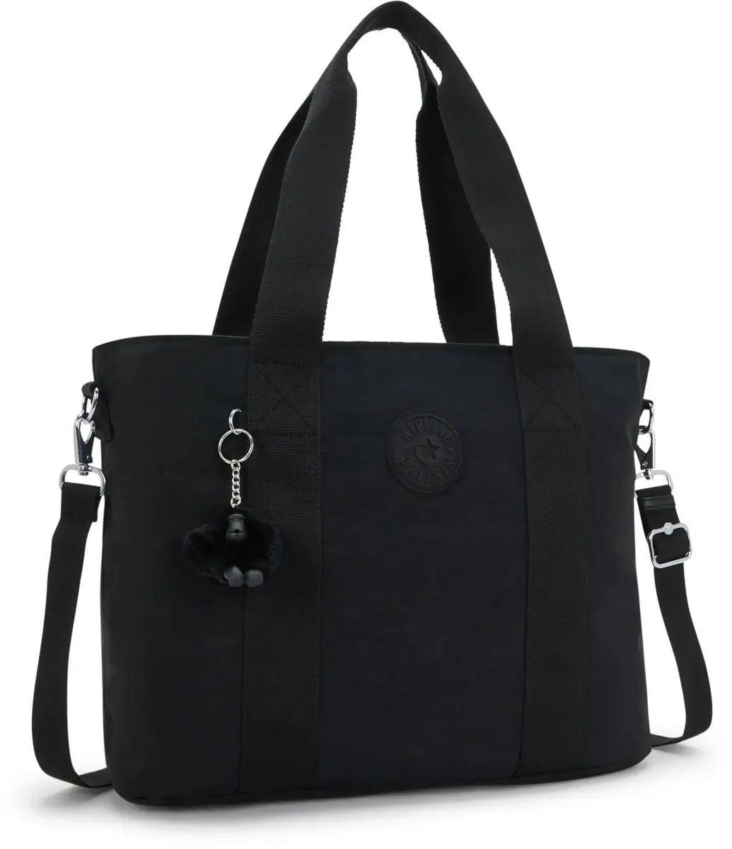 Kipling Minta L Stoffentas 20L - Zwart