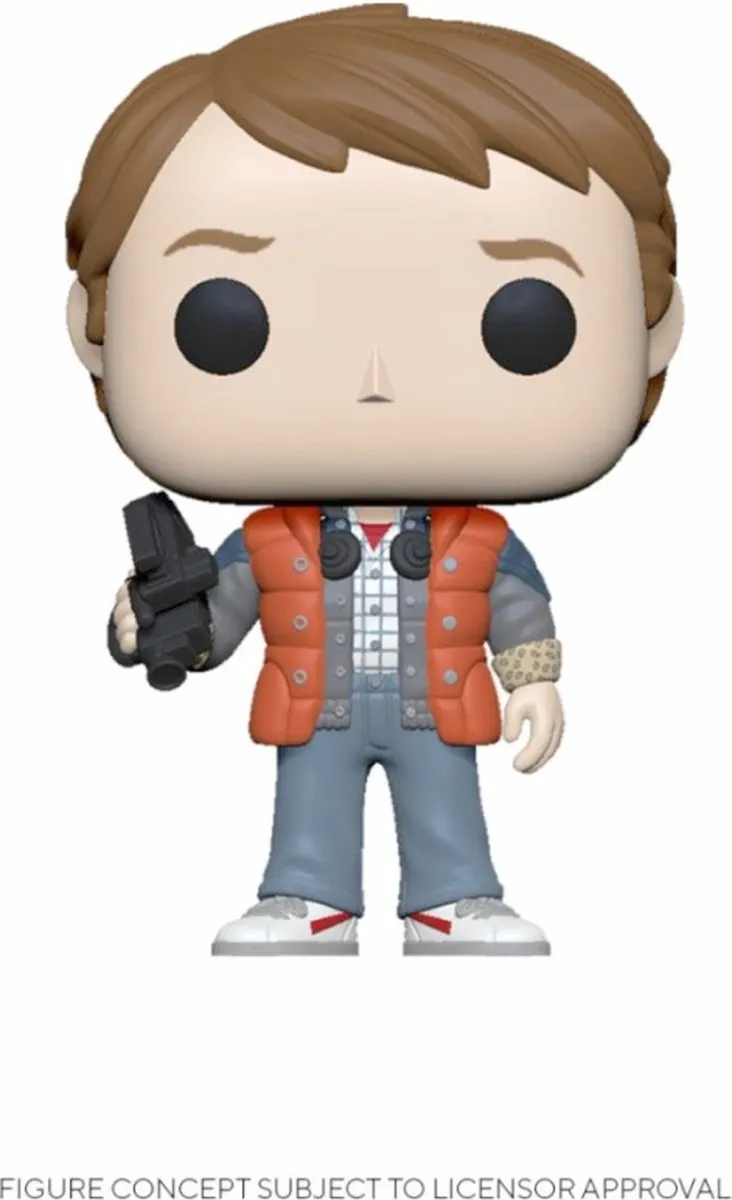 Funko Pop Marty McFly Back to the Future Puffy Vest #961 - Multi