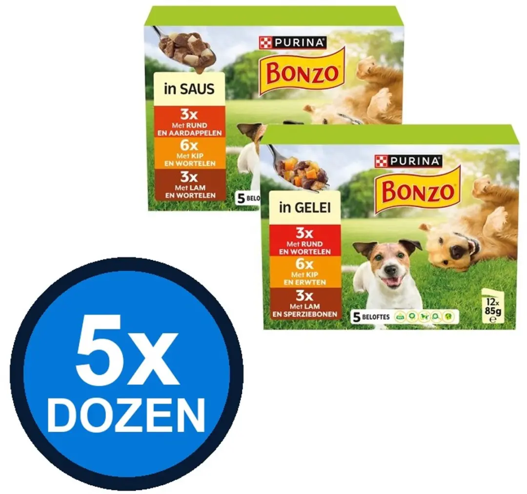 Bonzo In Gelei Mix Multipack