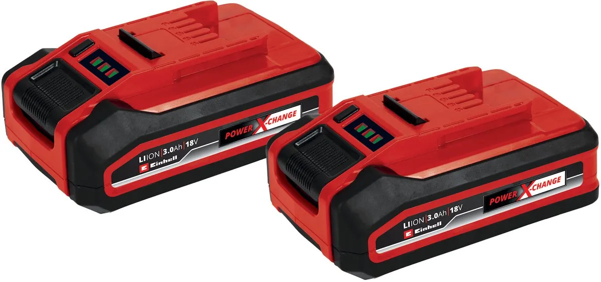 Einhell Twinpack 3.0 Ah Power X-Change Accu - 2x 3000mAh
