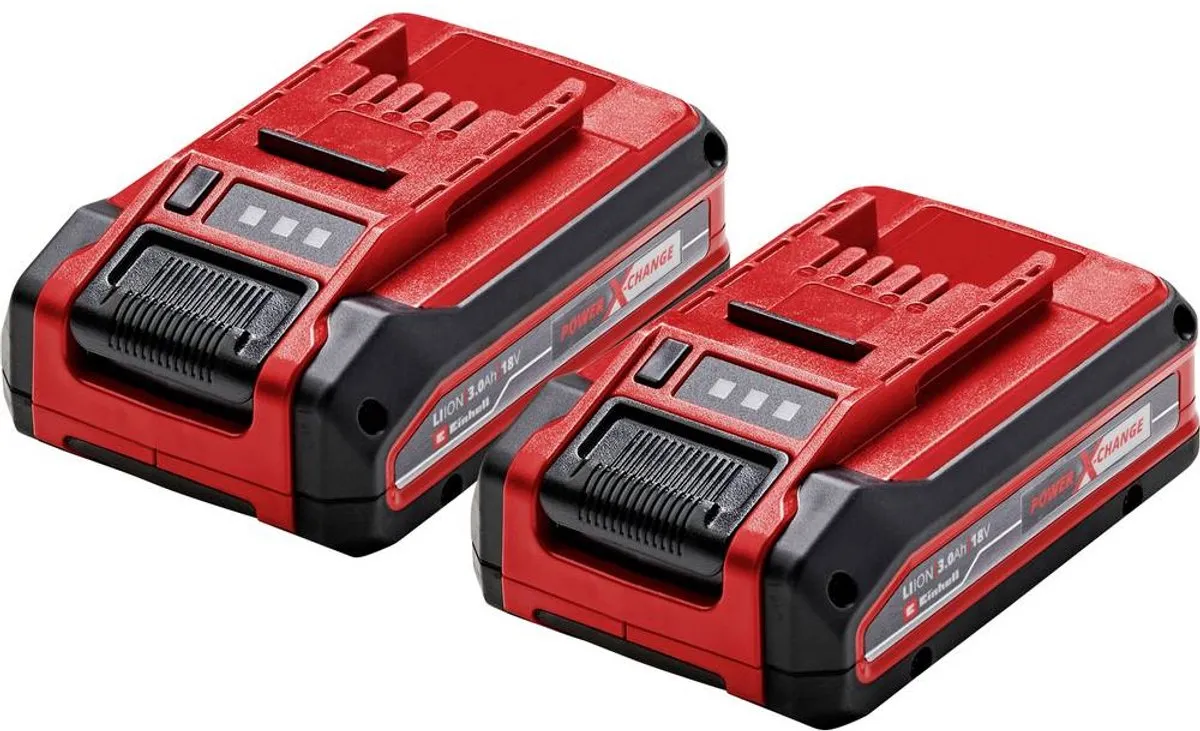 Einhell Twinpack 3.0 Ah Power X-Change Accu - 2x 3000mAh