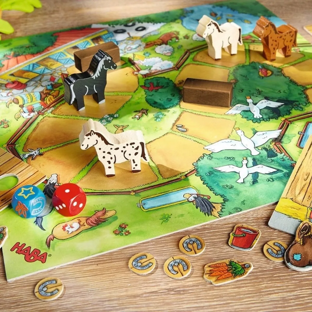 Haba Clippety-Clop! Wooden Speelgoed - 2-4 Spelers