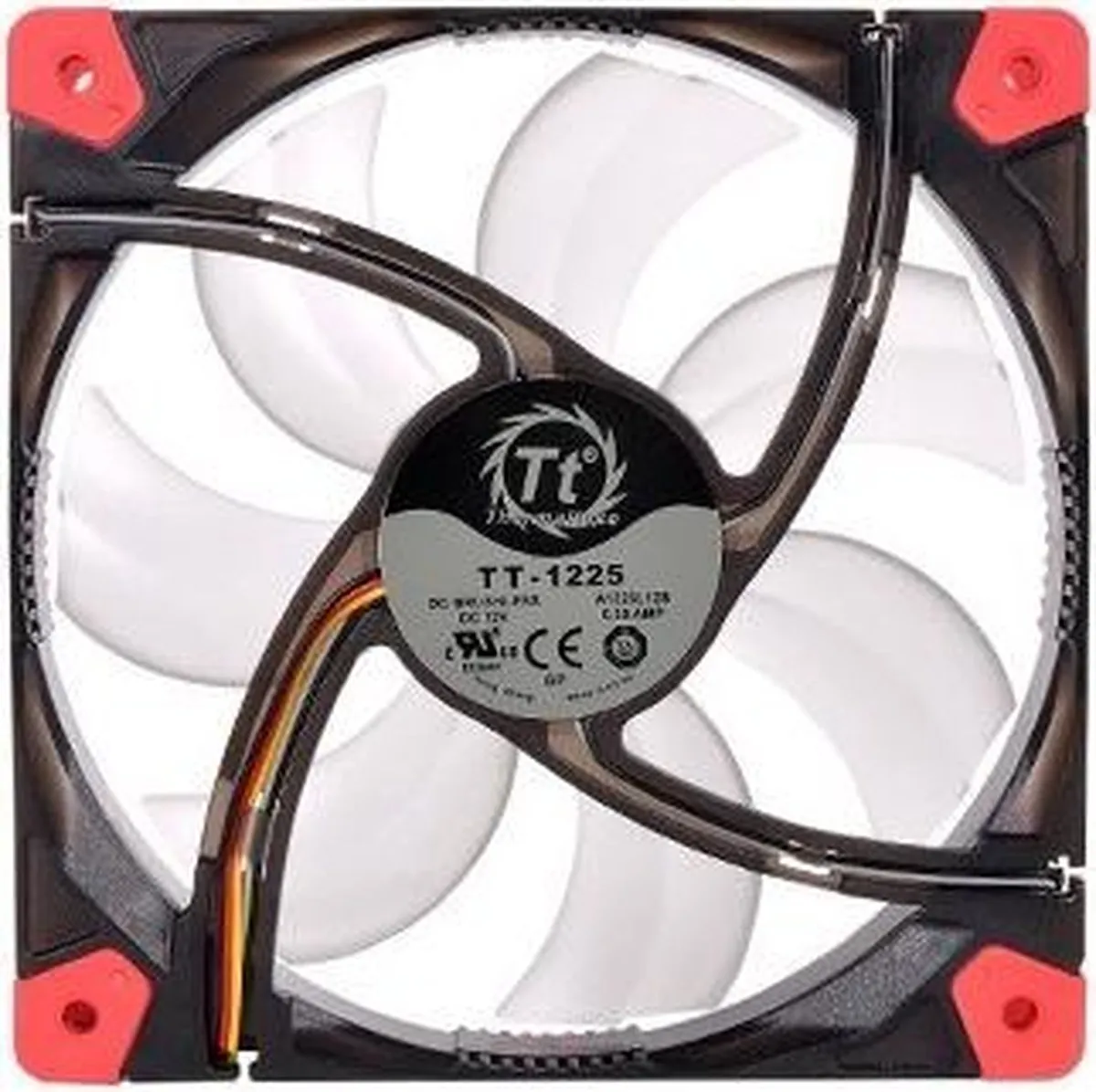 Thermaltake Luna 12 LED CL-F017-PL12RE-A - Rood - afbeelding 3 van 6