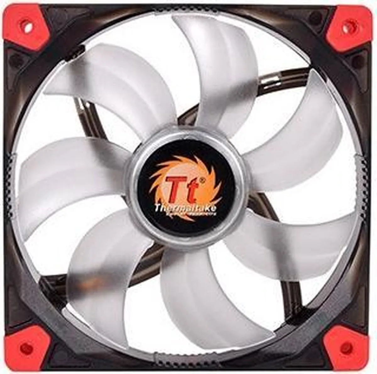 Thermaltake Luna 12 LED CL-F017-PL12RE-A - Rood - afbeelding 2 van 6