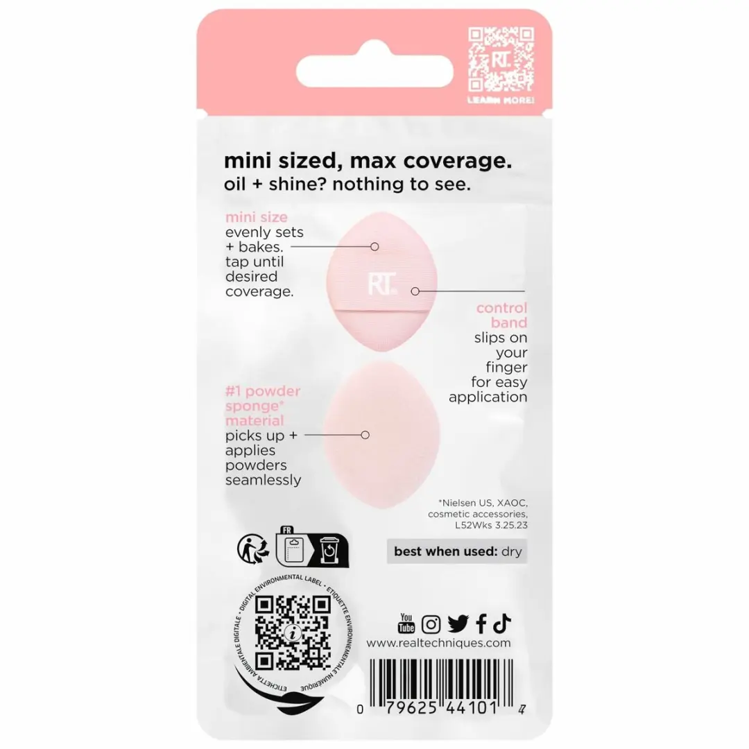 Real Techniques Mini Miracle Poederkwast Roze