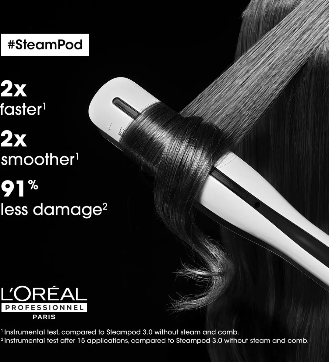 L'Oréal Professionnel Steampod 3.0 Giftset - 3 Temperaturen