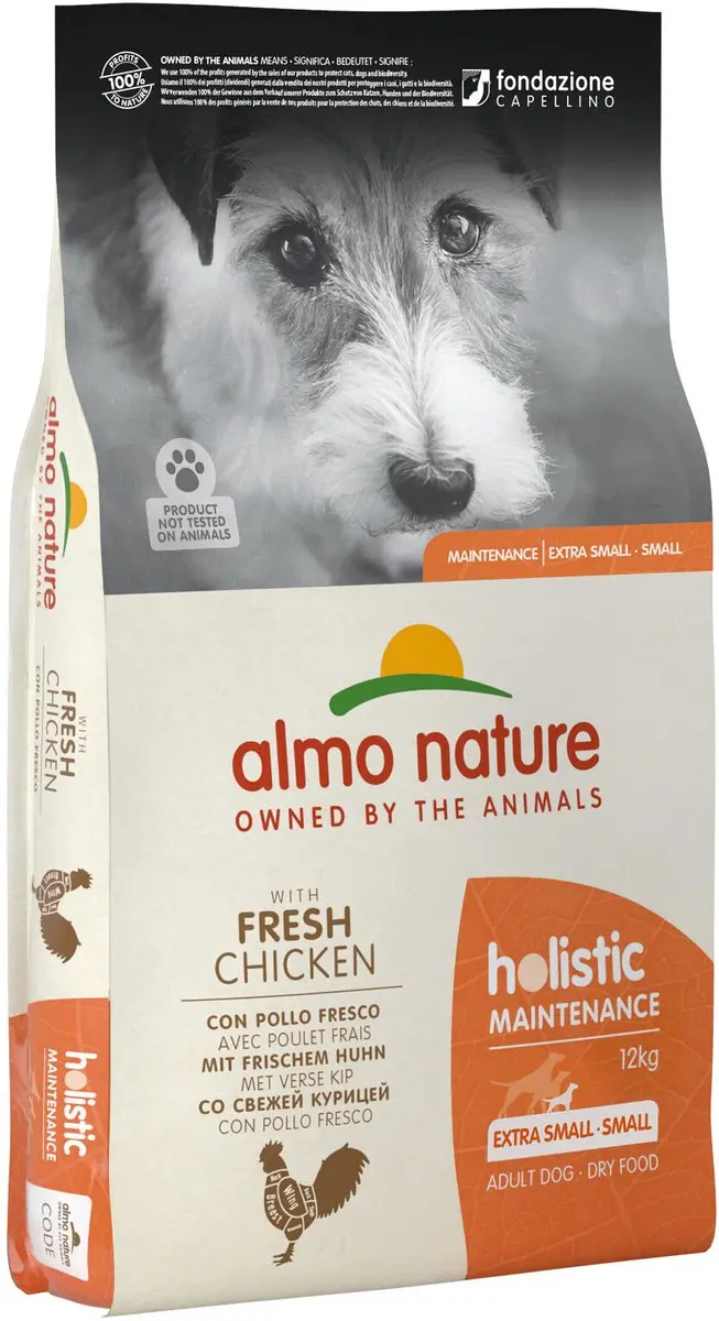 Almo Nature Holistic Maintenance Hondenvoer Kip XS-S 2kg