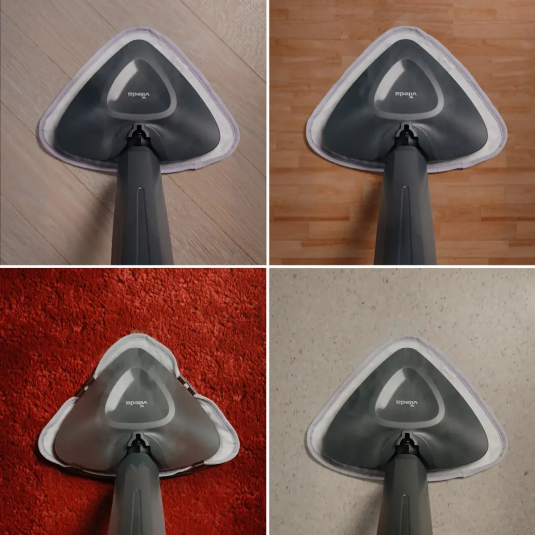 Vileda Steam Plus Pro Sensitive Microvezelpads 180855 - 2 Stuks Wit