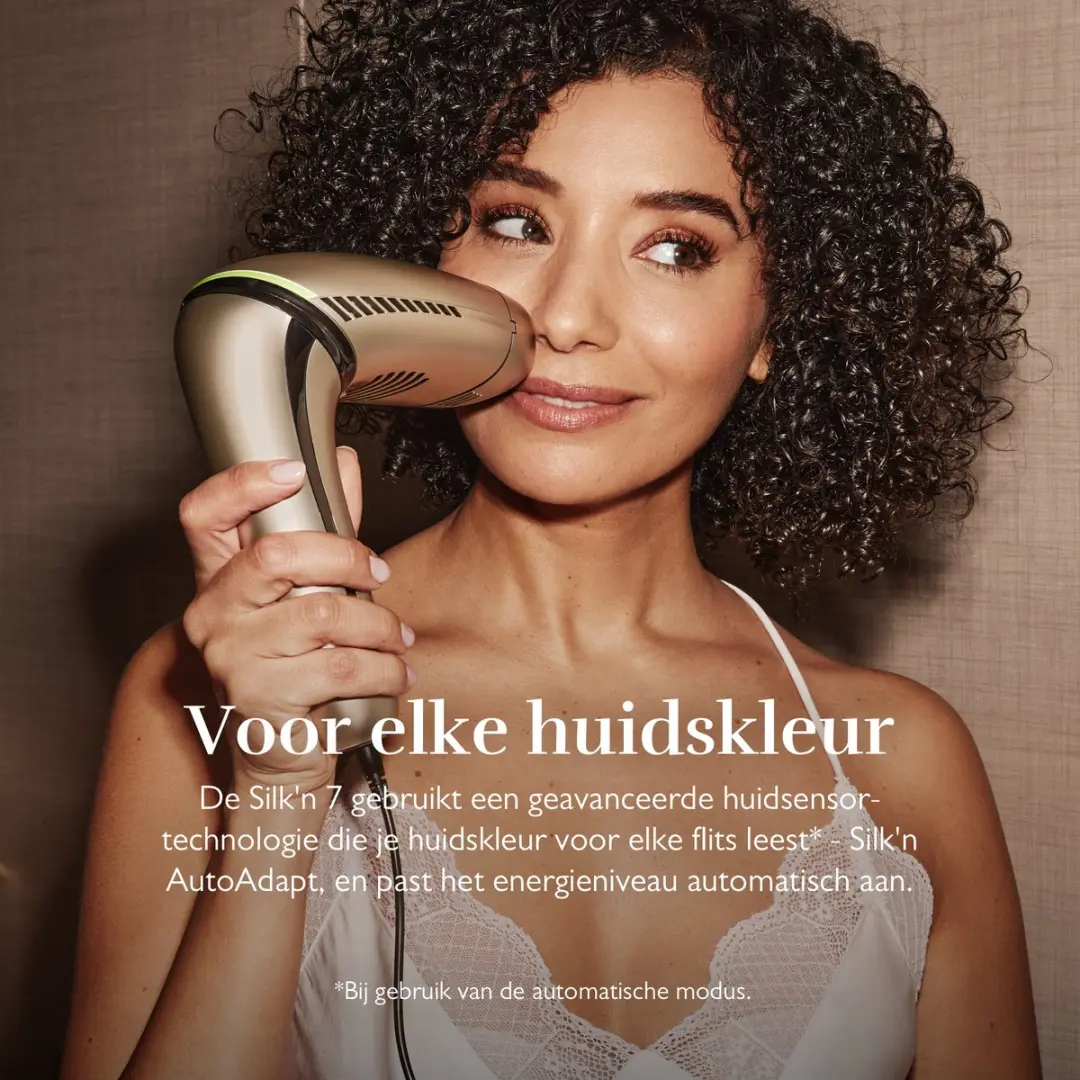 Silk'n 7 IPL Ontharingsapparaat - Roségoud - 600.000 Flitsen