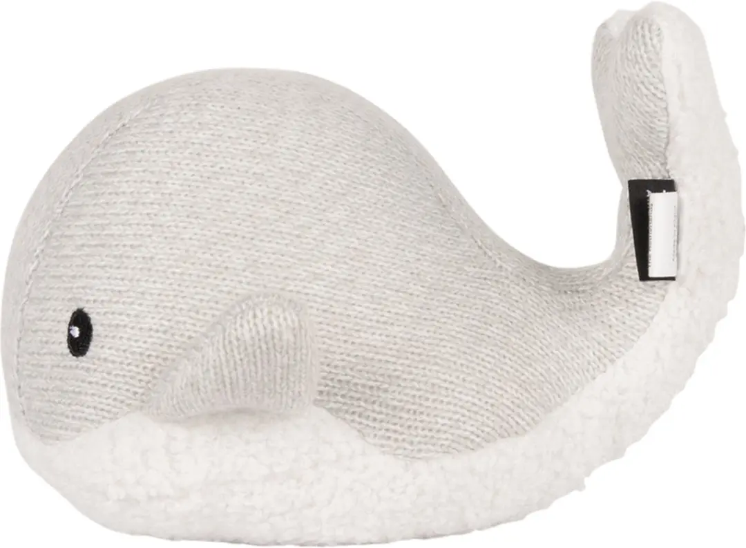 Flow Amsterdam Moby Grey Oplaadbare Hartslagknuffel - Witte ruis