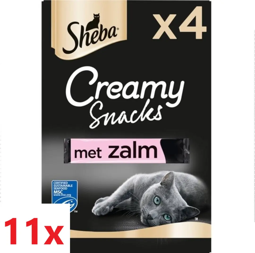 Sheba Creamy Snacks Zalm