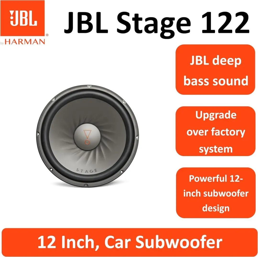 JBL Stage 122D Subwoofer 12" - 1000W - Zwart