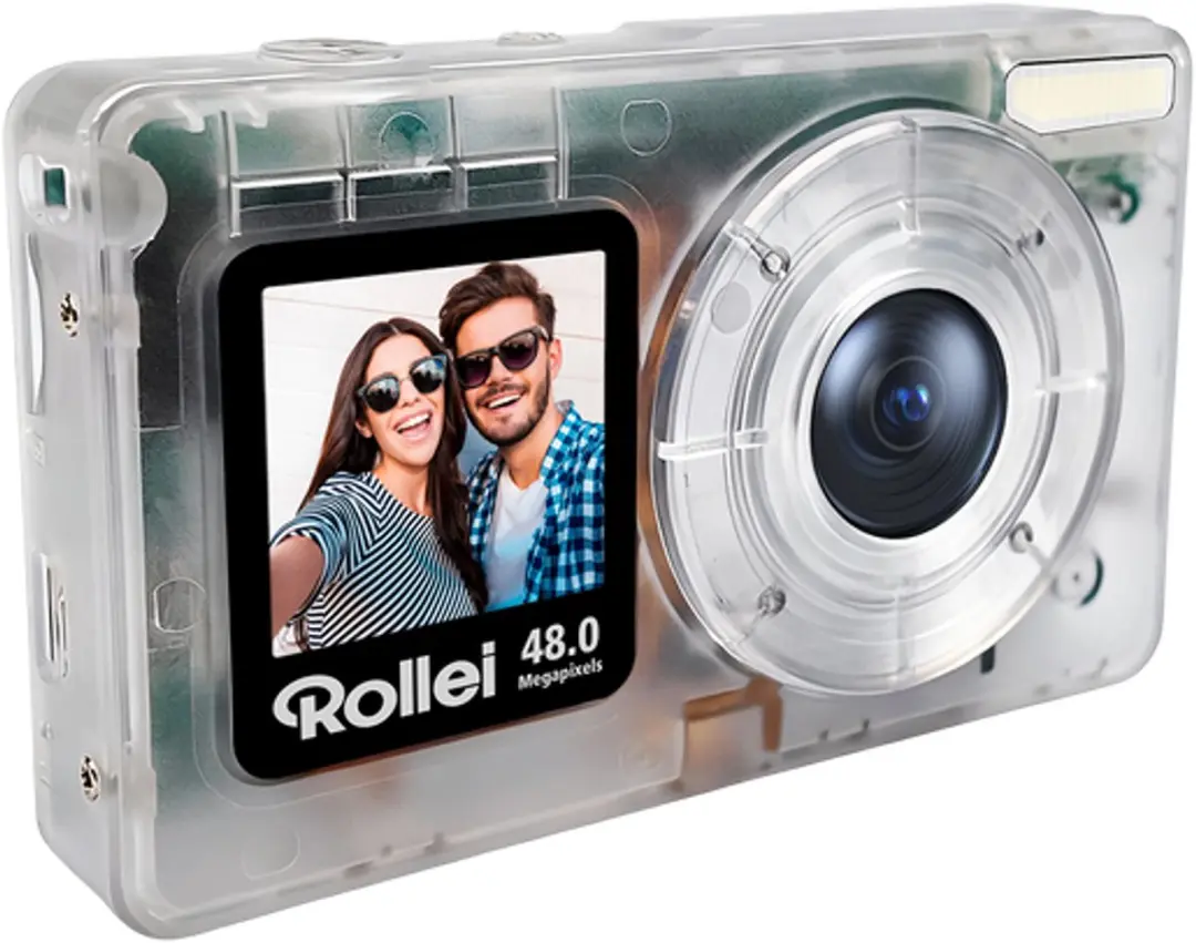 Rollei Compactline 12096 Compactcamera - 48MP - Transparant