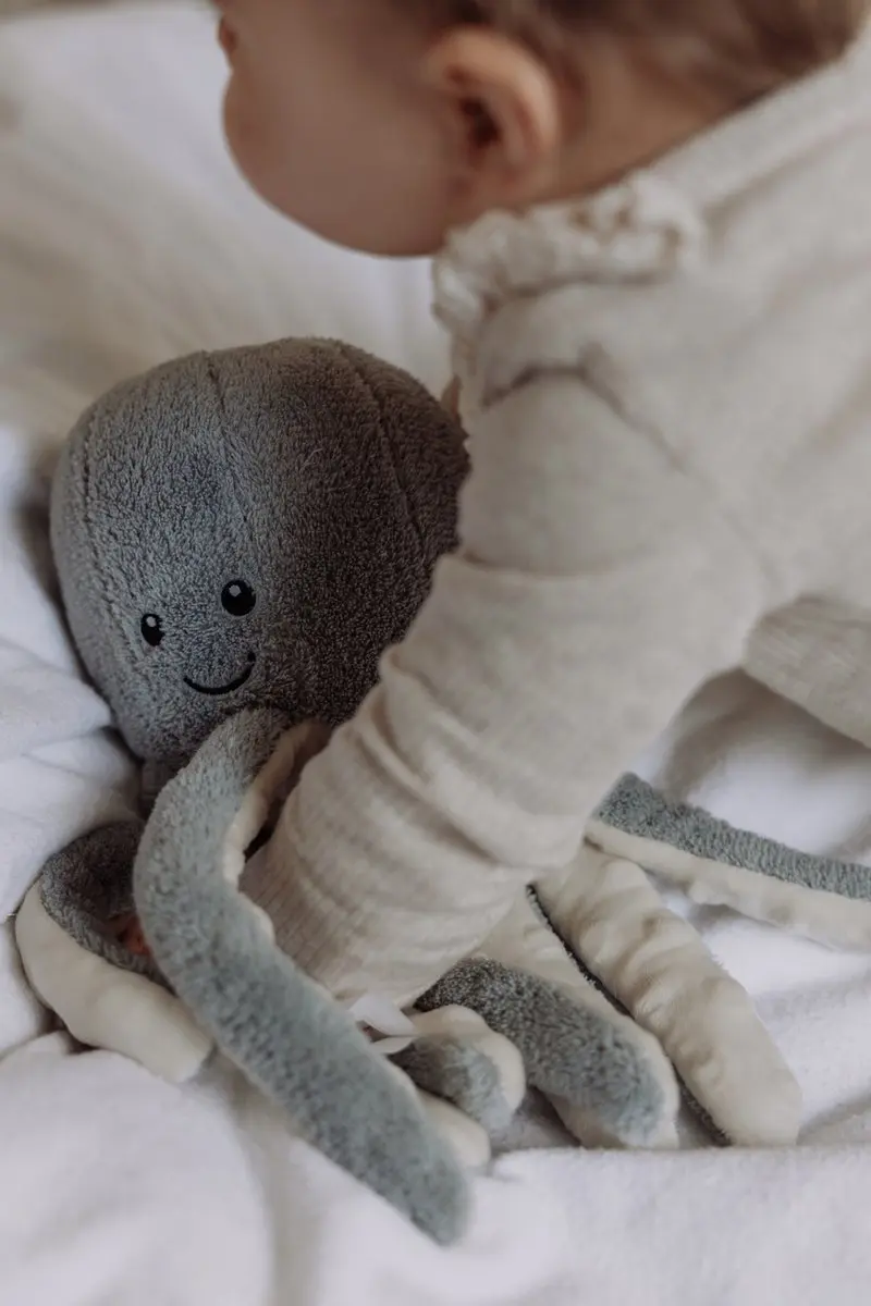 Flow Amsterdam Olly Oplaadbare Hartslagknuffel - Sea Grey