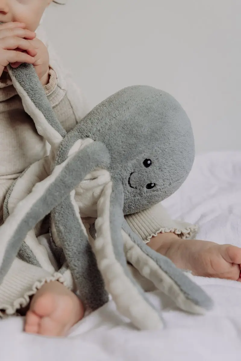 Flow Amsterdam Olly Oplaadbare Hartslagknuffel - Sea Grey