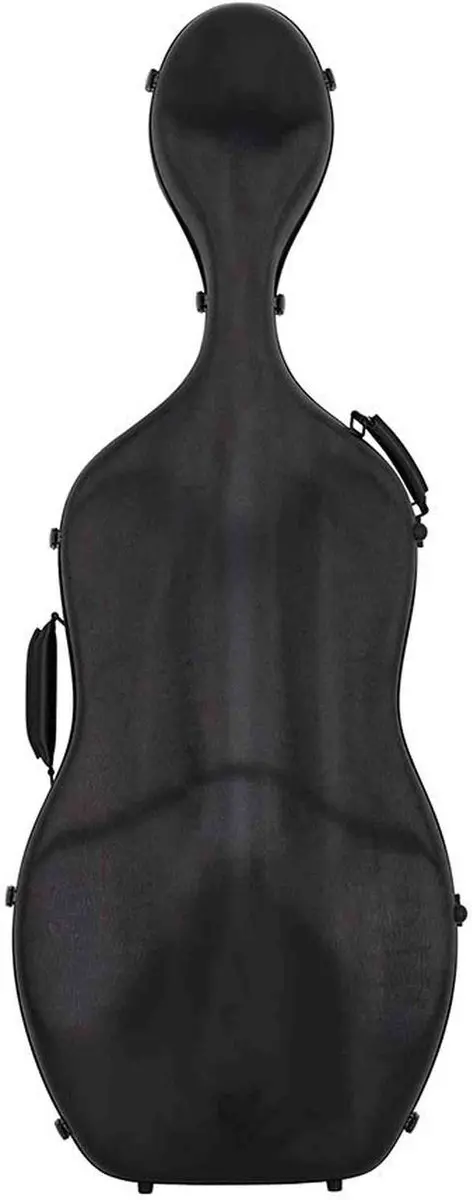 Leonardo CC-644-BK Student Series Cellokoffer 4/4 - 4,5 kg - Geborsteld zwart