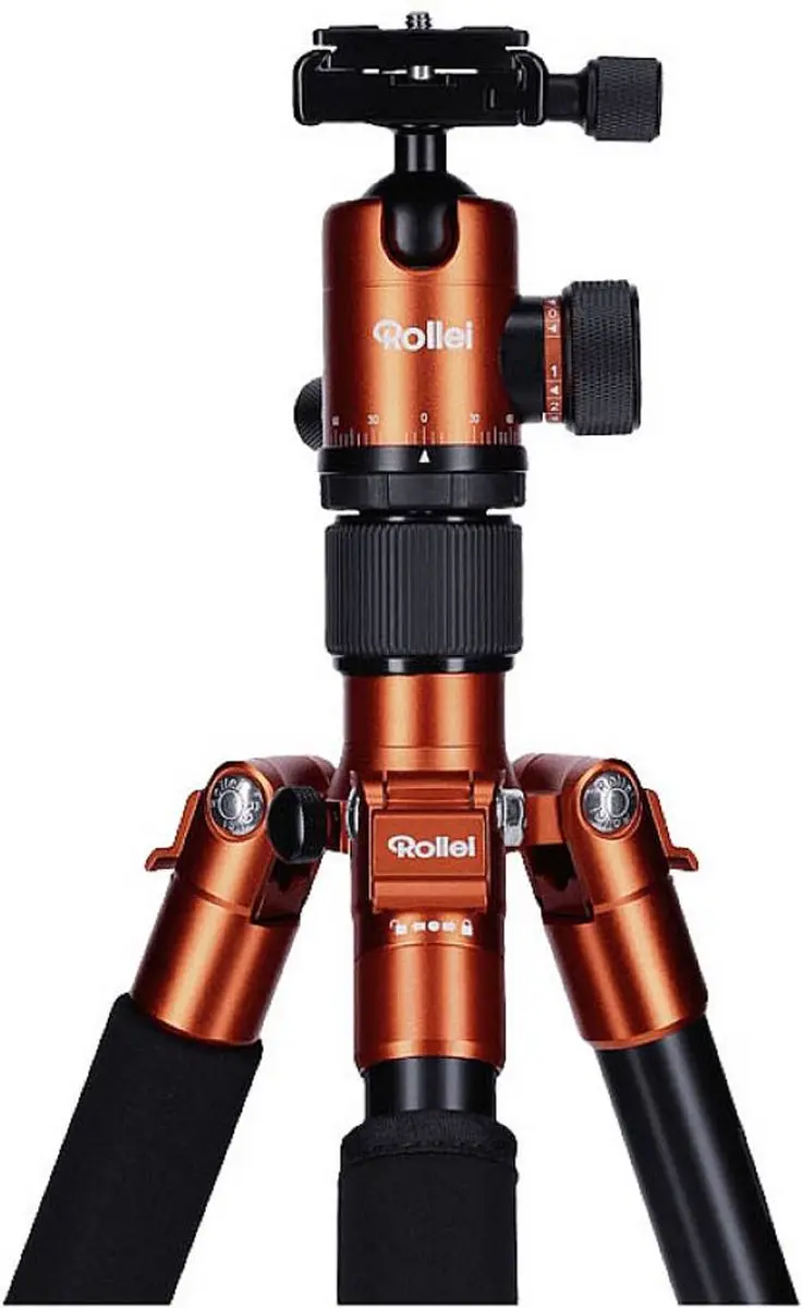 Rollei C5i Statief 11-156cm - 8kg - Oranje