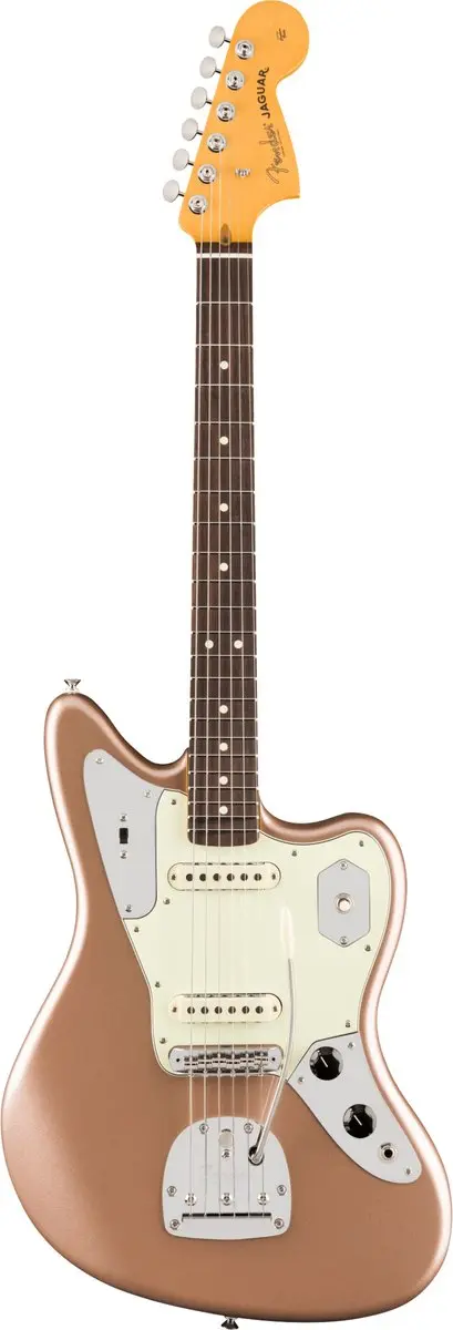 Fender American Professional Classic Jaguar RW Faded Firemist Gold Elektrische G