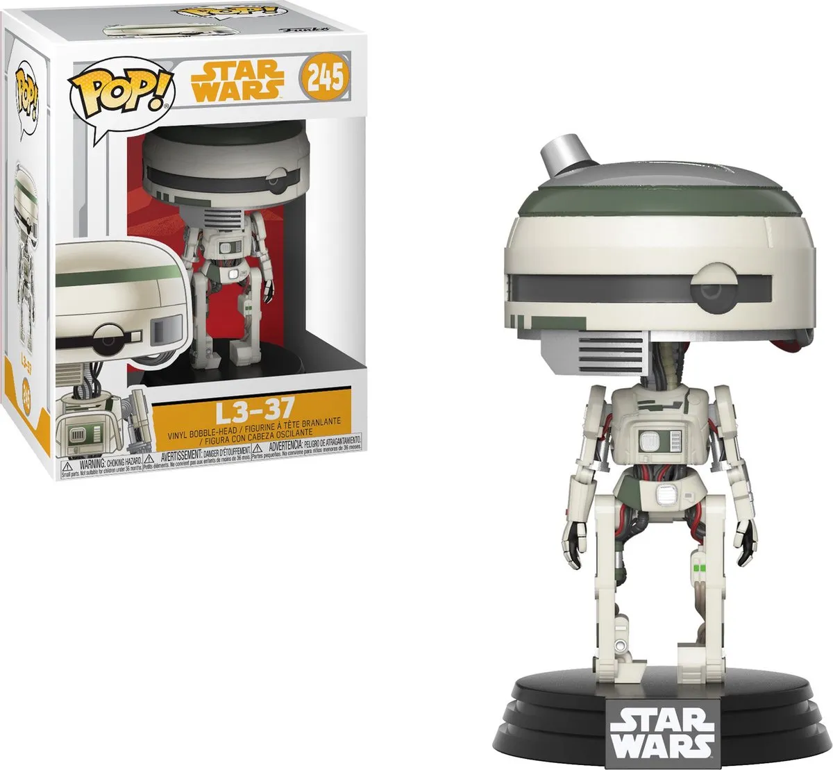 Funko Pop! Star Wars L3-37 #245 Verzamelfiguur