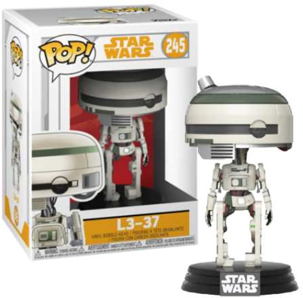 Funko Pop! Star Wars L3-37 #245 Verzamelfiguur - Multi - afbeelding 6 van 6
