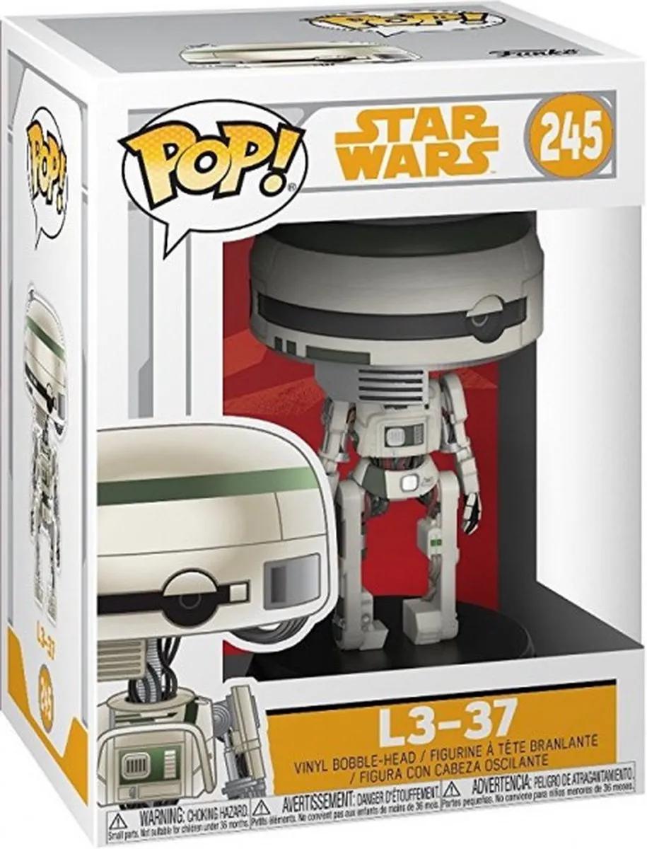 Funko Pop! Star Wars L3-37 #245 Verzamelfiguur - Multi - afbeelding 2 van 6