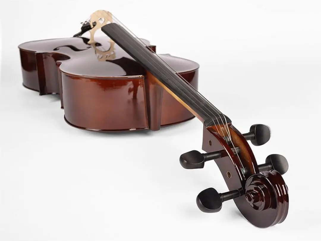 Leonardo LC-2078 Cello Set 7/8 Massief Nitro - Ebben
