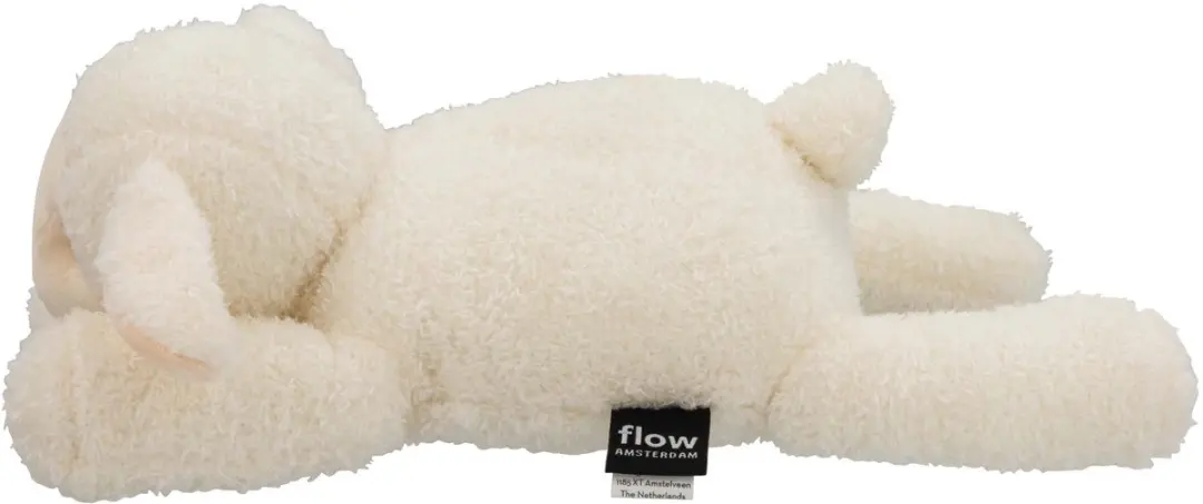 Flow Amsterdam Rosie Beige Schaap Oplaadbare Hartslagknuffel - White Noise