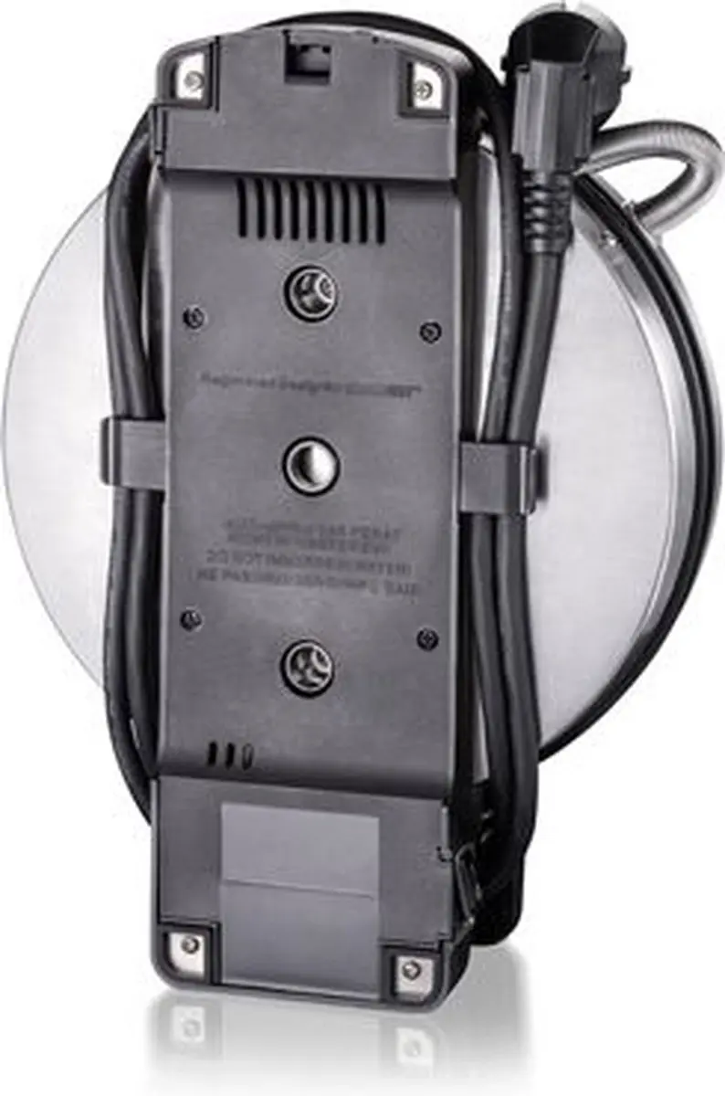 Cloer 1898 Wafelijzer 950W - Geborsteld RVS