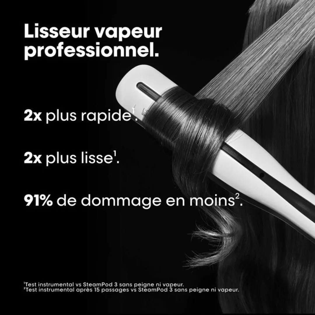 L'Oréal Paris Steampod 3-pack - Professionele stoomstijltang + Reparatieolie 30ml - afbeelding 5 van 6
