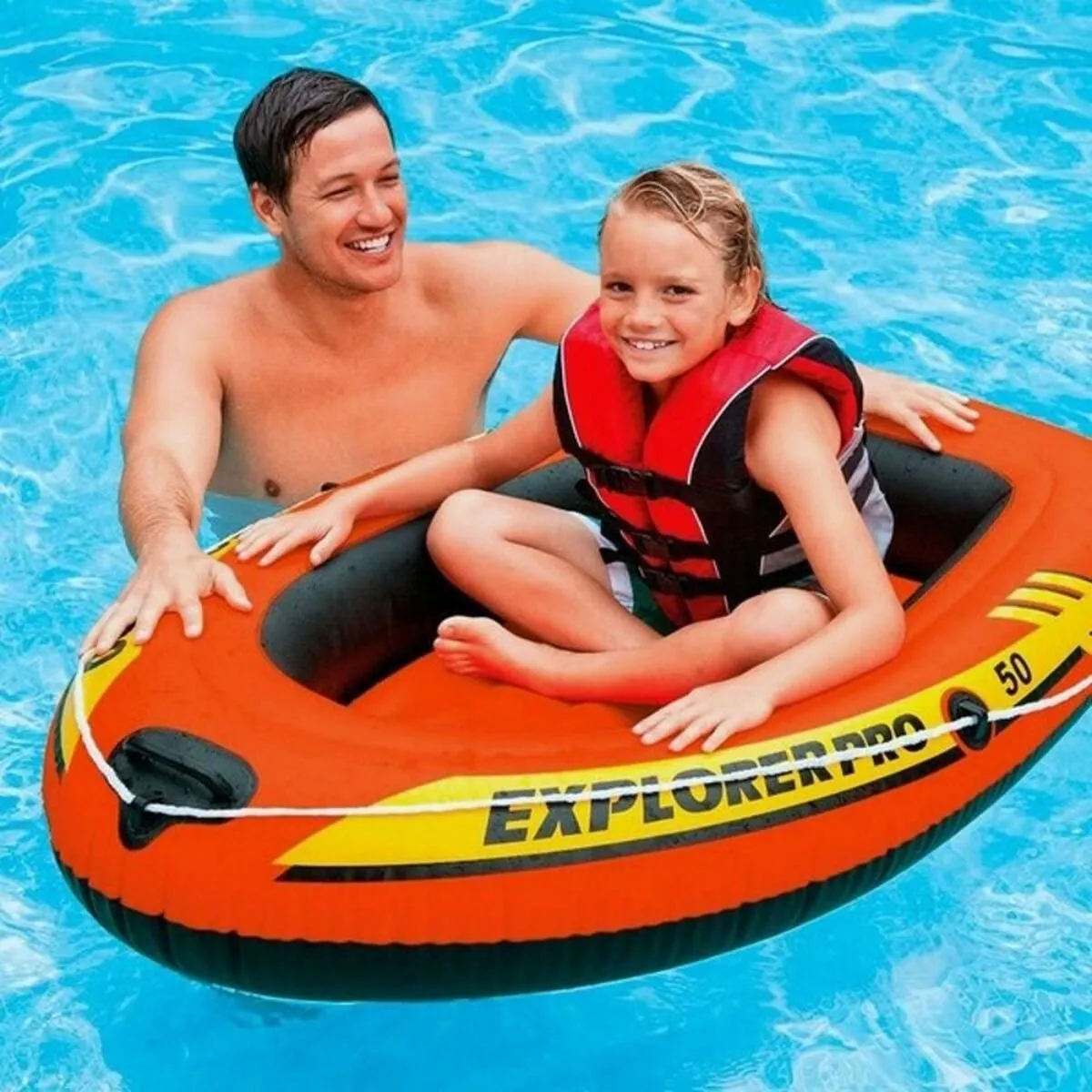 Intex Explorer 50 Boat - Rood