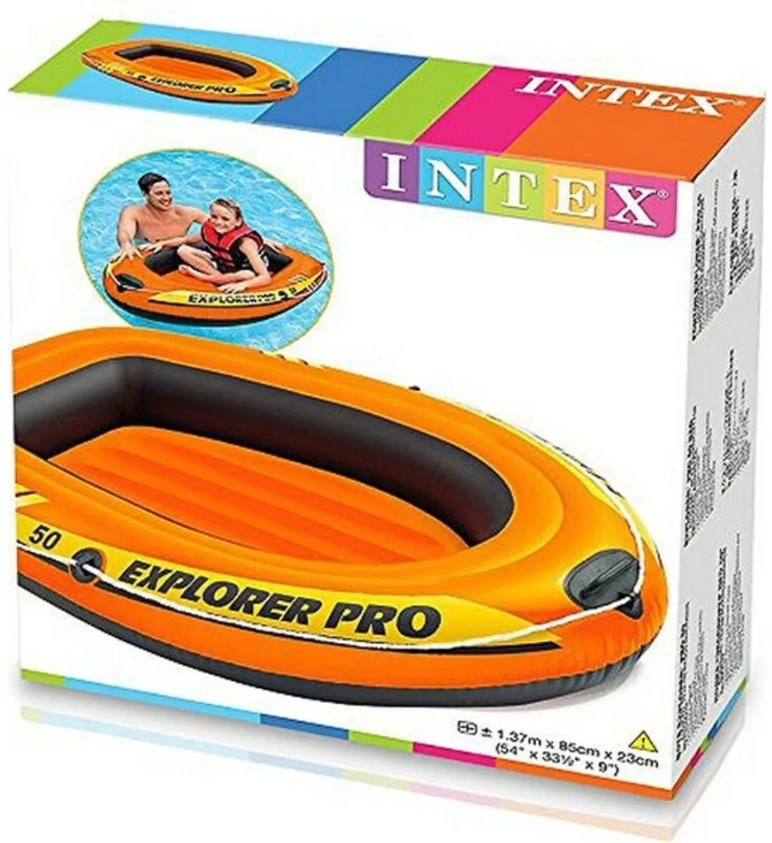 Intex Explorer 50 Boat - Rood