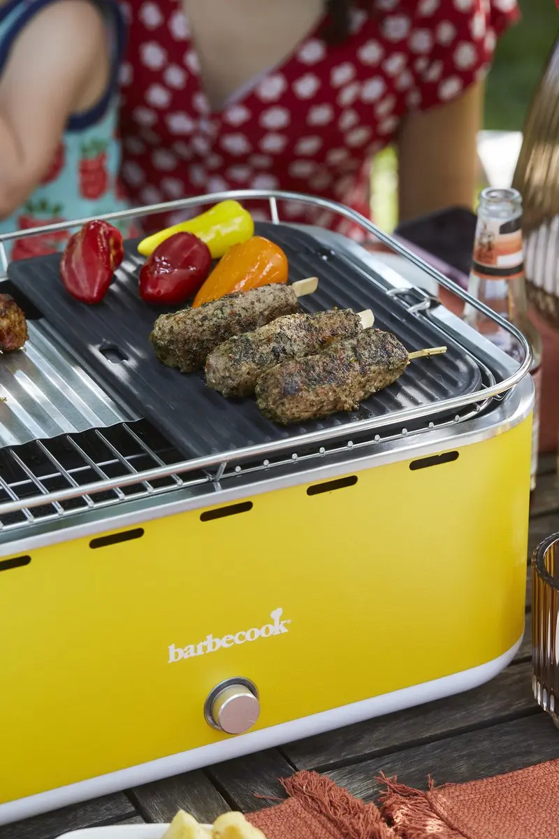 Barbecook BBQ Grillplaat BC-ACC-7463 - 28,5x18,5cm - Zwart