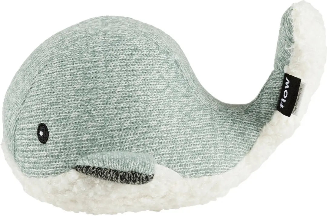Flow Amsterdam Moby Green Oplaadbare Hartslagknuffel - Met White Noise