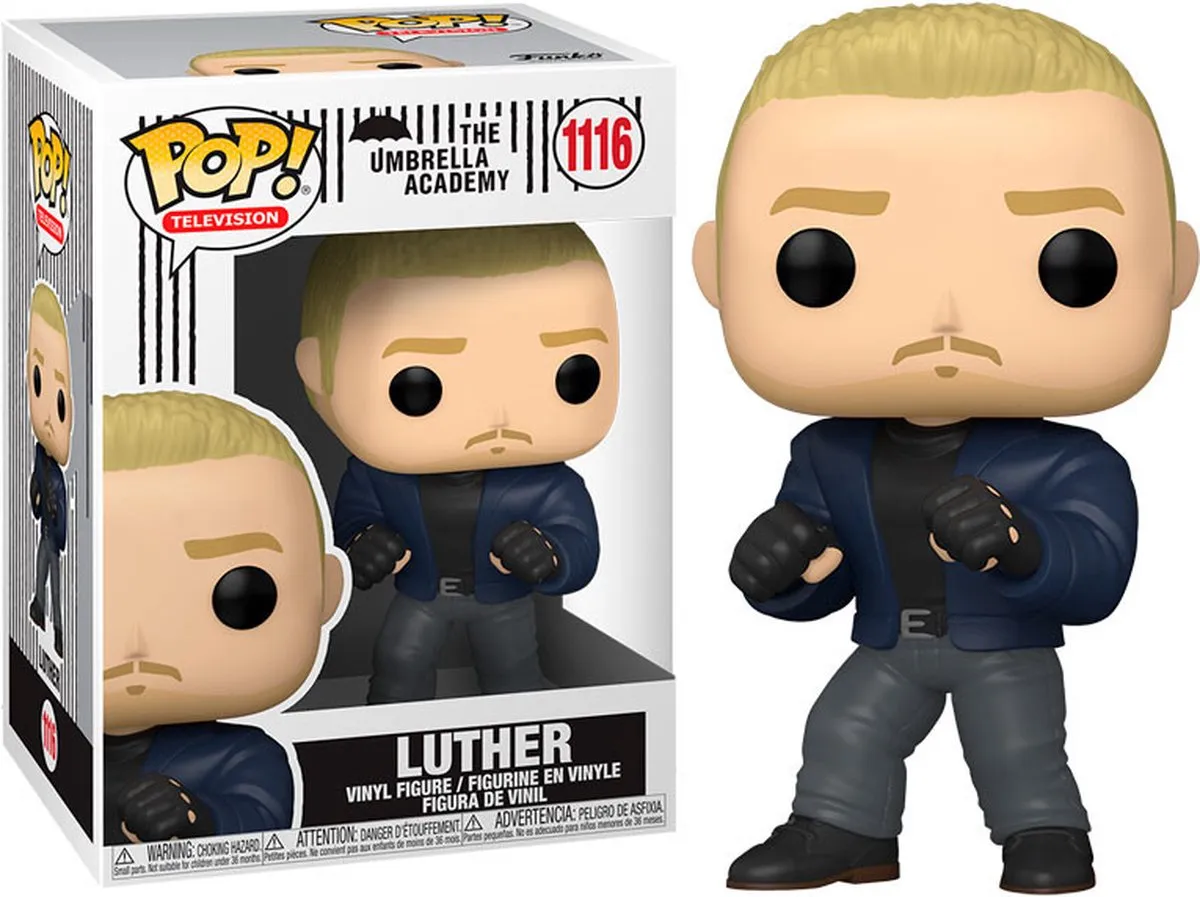 Funko POP! The Umbrella Academy Luther Verzamelfiguur - 9cm - Multicolor