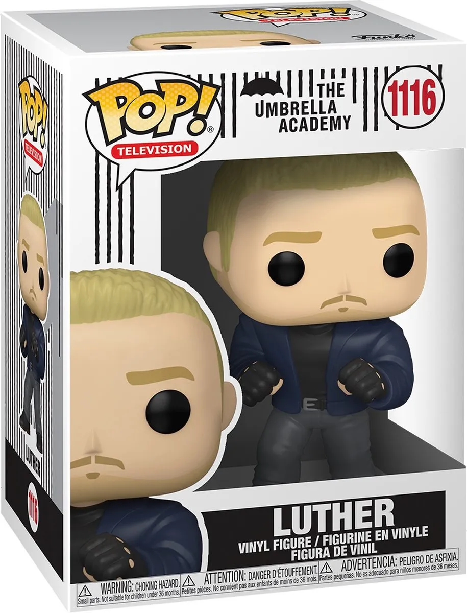 Funko POP! The Umbrella Academy Luther Verzamelfiguur - 9cm - Multicolor - afbeelding 6 van 6