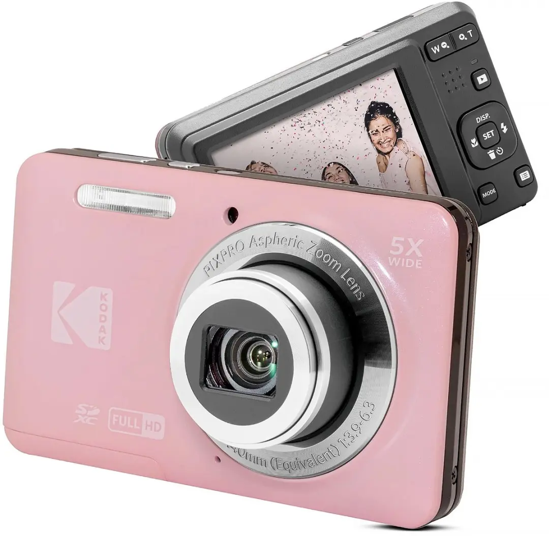 Kodak PIXPRO FZ55 KF55PK Compactcamera - 16MP - Roze - afbeelding 6 van 6